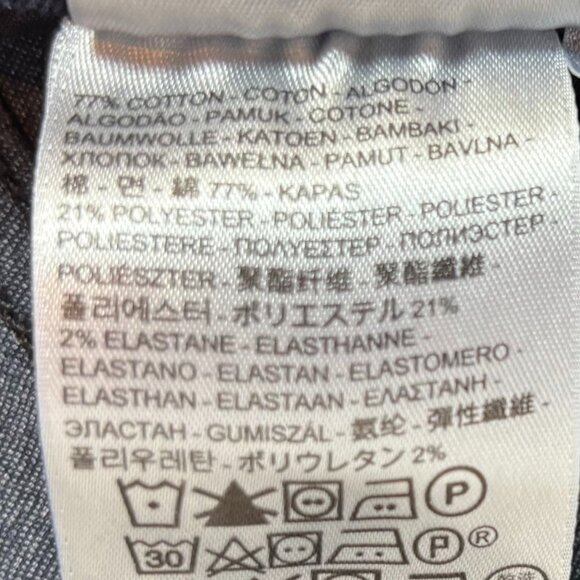 Levi's Black Label Legging Dark Wash Jeans Size 14 W32 L 32 - Picture 6 of 10